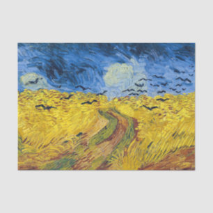 Papel De Seda Vincent van Gogh - Trigal con cuervos