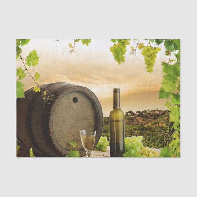 Papel De Seda Vino fino (Anverso)