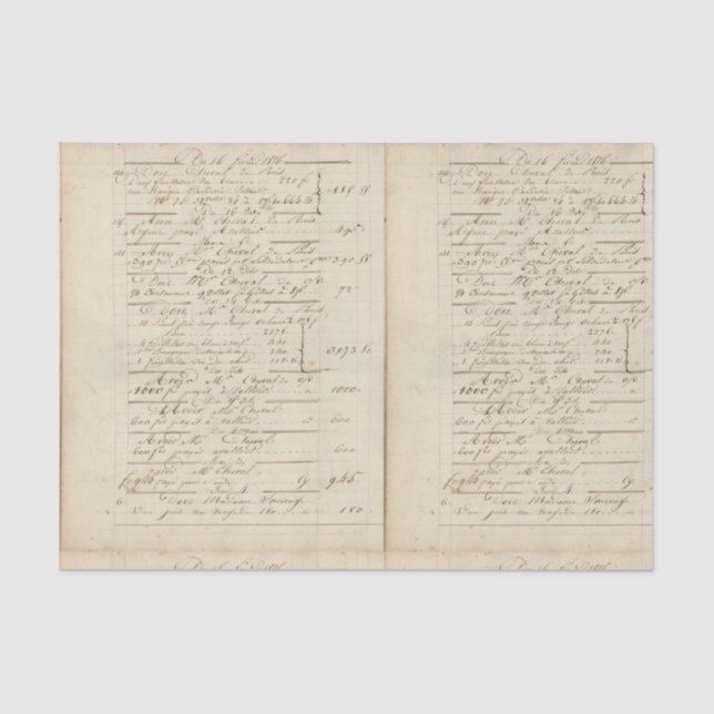 Papel De Seda Vino francés no.01 (Anverso)