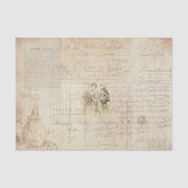 Papel De Seda Vintage (Anverso)