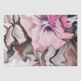 Papel De Seda Vintage Abstract Floral Shabby Chic Decoupage