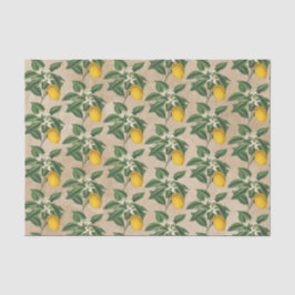 Papel De Seda Vintage Blossom Beige Kraft