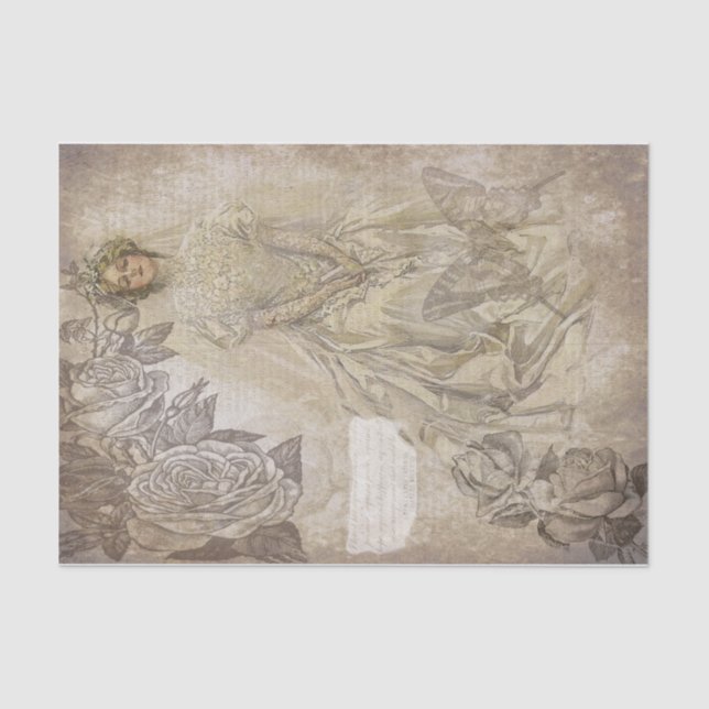 Papel De Seda Vintage Bride (Anverso)