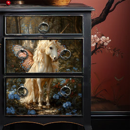 Papel De Seda Vintage Butterfly de color rosa hulla deslumbrante