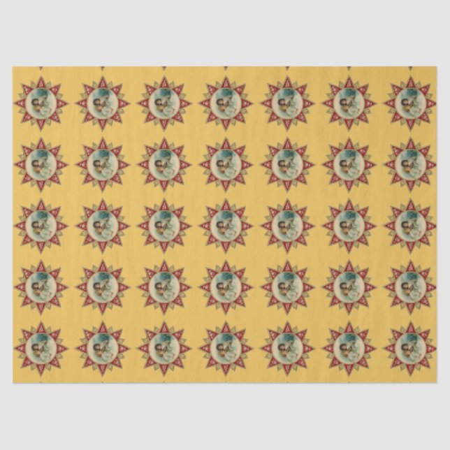 Papel De Seda Vintage Christmas (Anverso)