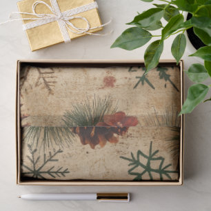 Papel De Seda Vintage Christmas