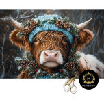 Papel De Seda Vintage Christmas Highland Cow Decoupage<br><div class="desc">Traiga un toque de encanto rústico a sus proyectos de artesanía navideña con este papel de papel higiénico de desconchado de vacas de la vieja montaña de Navidad. Este papel higiénico, con una festividad de vaca en las tierras altas en una escena de Navidades nostálgicos, es ideal para una gran...</div>