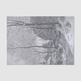 Papel De Seda Vintage Christmas Tissue Paper WINSTROLL