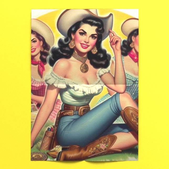 Papel De Seda Vintage Country Chicas (Subido por el creador)