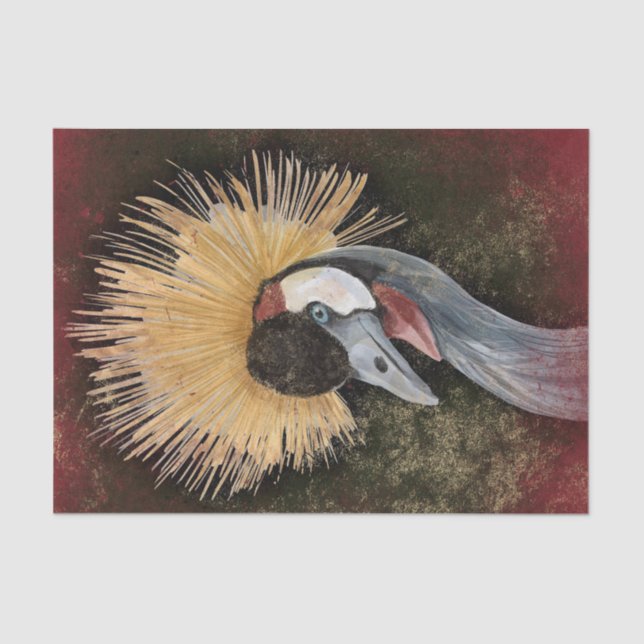 Papel De Seda Vintage Crane (Anverso)