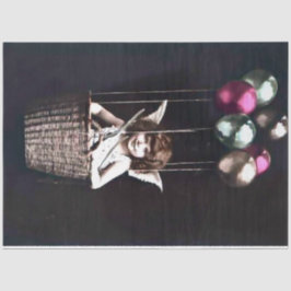 Papel De Seda Vintage Cupido