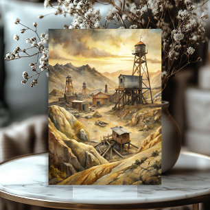 Papel De Seda Vintage de color de agua salvaje del casco antiguo