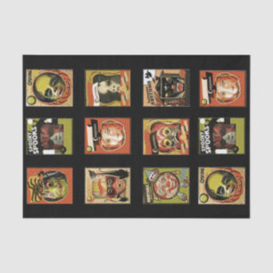 Papel de seda vintage de Halloween