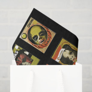 Papel de seda vintage de Halloween