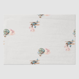 Papel De Seda Vintage Dejar que la aventura comience la ducha de