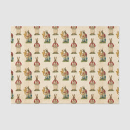Papel De Seda Vintage Easter Bunny Holiday party