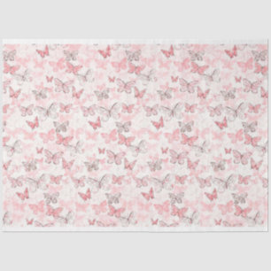 Papel De Seda Vintage Elegant Moderno Floral