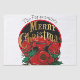 Papel De Seda Vintage Elegant Navidades Teléfono
