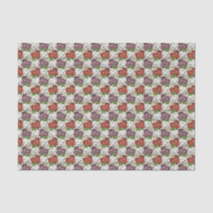 Papel De Seda Vintage Ephemera Floral
