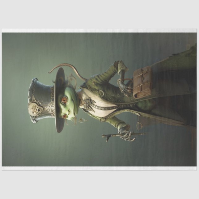 Papel De Seda Vintage Exotic Cricket Decoupage (Anverso)