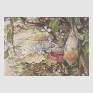 Papel De Seda Vintage Fantasy Bella Artes Fairy Wraping