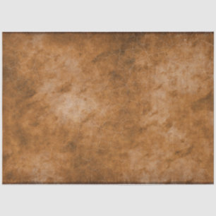 Papel De Seda Vintage Faux Parchment Decoupage Bronze