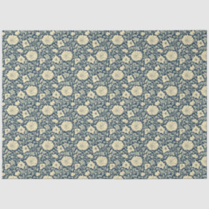 Papel De Seda Vintage Floral Navy & Cream Botanic