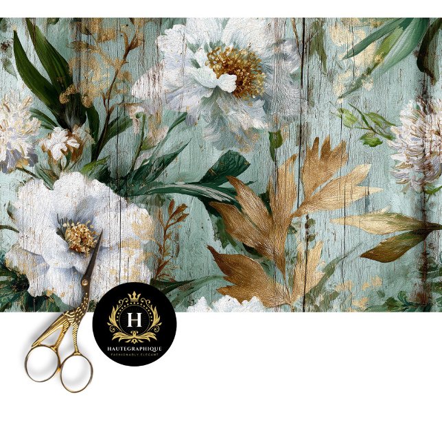 Papel De Seda Vintage Floral Seamless Decoupage (Subido por el creador)