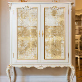 Papel De Seda Vintage Gold Script Ephemera French Decoupage