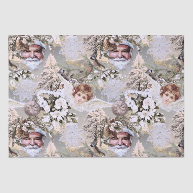 Papel De Seda Vintage Holiday Dreams (Anverso)