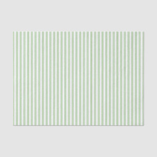 Papel De Seda Vintage Look Green Tashing Stripe Gift Wrapt