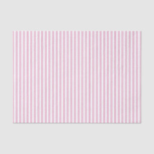 Papel De Seda Vintage Look Pink Tashing Stripe Gift Wrapado