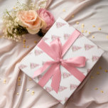 Papel De Seda Vintage Mint Green Pink Stripe Christmas Tree<br><div class="desc">Esta temporada de vacaciones Think Pink and Mint Green. Estos dos atractivos colores de moda se combinan para hacer que su decoración de vacaciones sea realmente pop. Damasco vintage y rayas, árboles de Navidad, ornamentos, cintas y vegetación de invierno para los más dulces diseños nostálgicos de la temporada. Decoración de...</div>