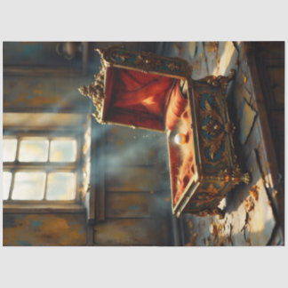 Papel De Seda Vintage Music Box Decoupage Paper