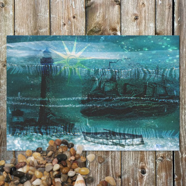 Papel De Seda Vintage Nautical (Subido por el creador)