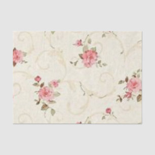 Papel De Seda Vintage pálido - color de rosa rosado
