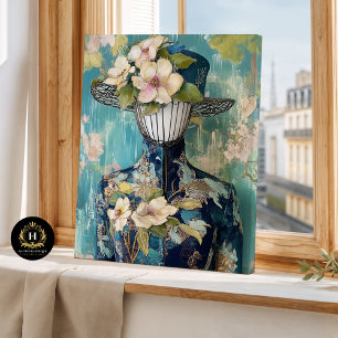 Papel De Seda Vintage Paris Francia Mannequin Fashion Decoupage