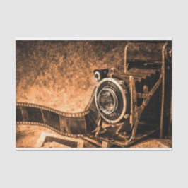 Papel De Seda Vintage Potography Camera Film Decoupage
