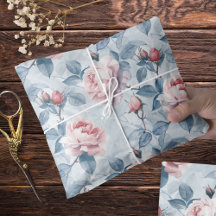 Vintage, Rosas acuarelas