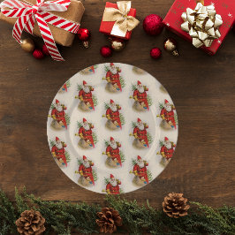 Papel De Seda Vintage Santa
