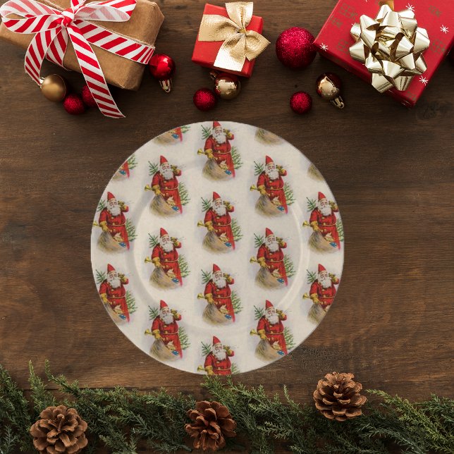 Papel De Seda Vintage Santa (Subido por el creador)