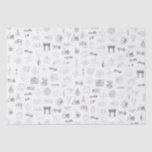 Papel De Seda Vintage Science Ilustraciones Black White Pattern<br><div class="desc">Diagrama y patrón de planos de blanco y negro vintage. Los temas de las imágenes incluyen la ciencia, las matemáticas, los edificios y monumentos, la astronomía y la manufactura. Hay un anteproyecto de auto antiguo, un viejo diagrama de eclipse, y más. Es una gran adición a un cumpleaños, Navidades u...</div>