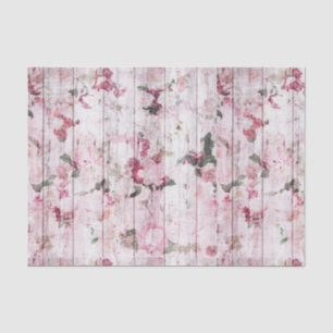 Papel De Seda Vintage Shabby Chic Floral