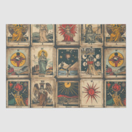 Papel De Seda Vintage Tarot