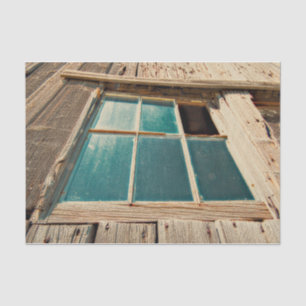 Papel De Seda Vintage Verde azulado Rústico de la Madera del Paí