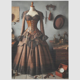 Papel De Seda Vintage Victorian Steampunk Lady Detective Dress