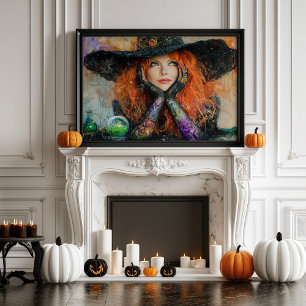 Papel De Seda Vintage Witch Halloween Decoupage