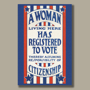 Papel De Seda Vintage Women's Voting Rights Reprint Decoupage