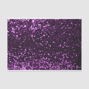 Papel De Seda Violet VIP Glitter Fuchsia Púrpura Dulce 16º Novia