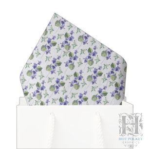 Papel de seda violeta
